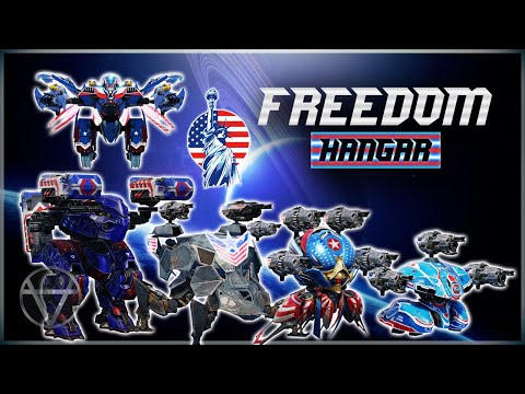 [WR] 🔥 Freedom Theme Hangar – Mk3 Gameplay | War Robots
