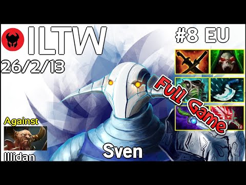 ILTW [Espada] plays Sven!!! Dota 2 Full Game 7.20