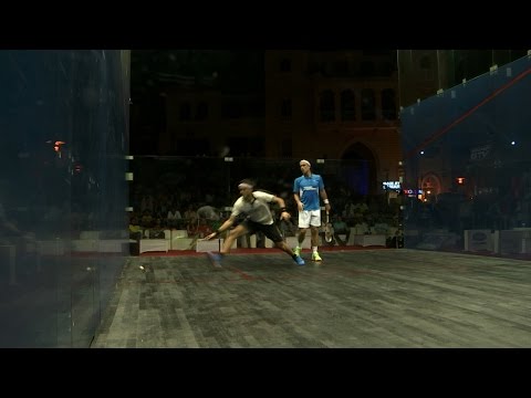 Squash: MegaRallies EP127 : Barker v Elshorbagy - El Gouna 2015