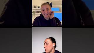Instagram live video with Lucy Bronze and Georgia Stanway - uefawomenseuro