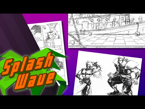 How video games were made - concept art montage