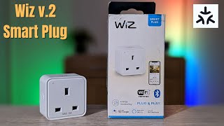 WiZ New 2022 Smart Plug with Energy Monitoring, Bluetooth & MATTER Upgradable