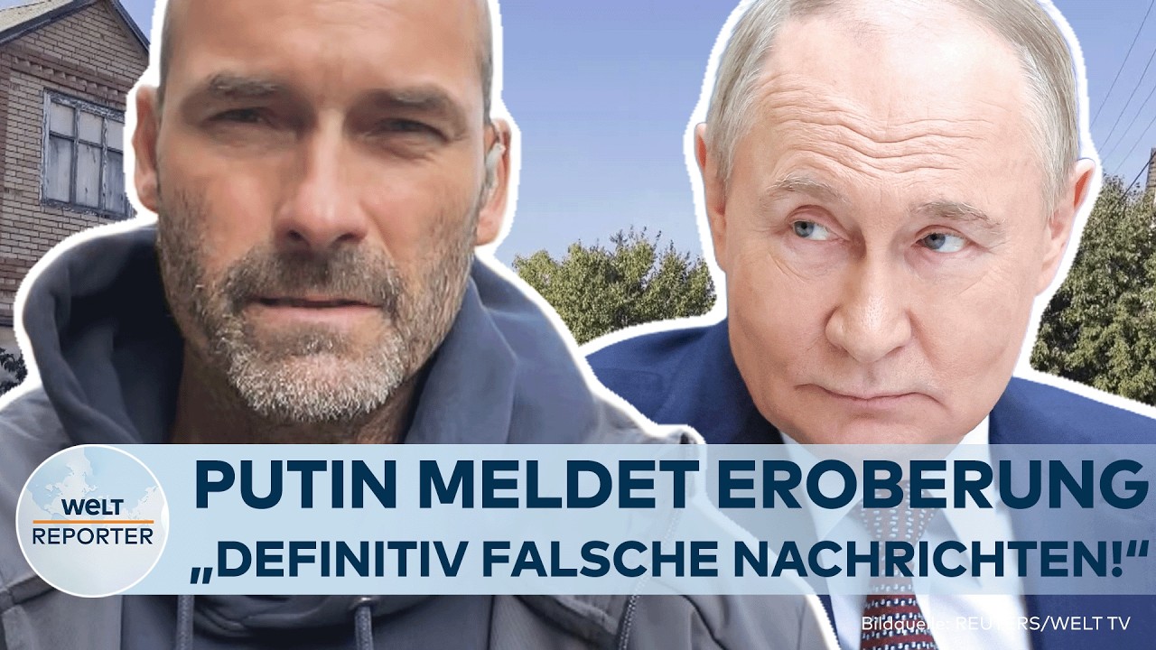 UKRAINE-KRIEG: Putin meldet Eroberung – doch Soldaten fehlen! „Definitiv falsche Nachrichten!“