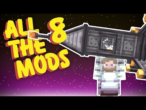 All The Mods 8 Ep. 32 Ad Astra Moon