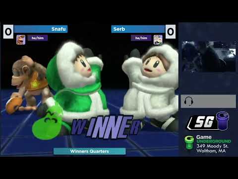 SG 27.11 WQ - Snafu (Diddy Kong) vs Serb (Diddy Kong, Ice Climbers)