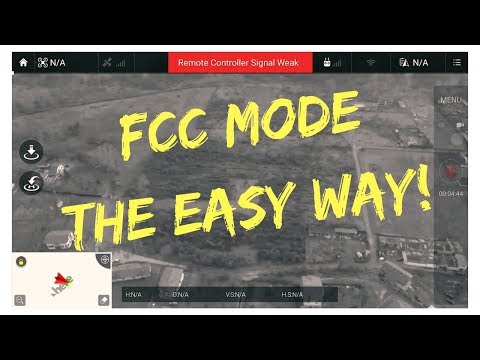 DJI Phantom 3 SE FCC mod - the EASY way to long range with FCC mode!