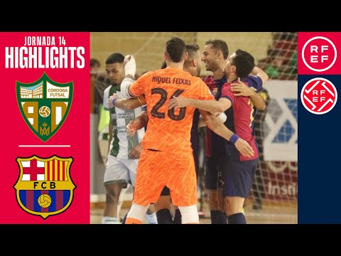 Resumen #PrimeraDivisiónFS | Córdoba Patrimonio de la Humanidad 2-5 Barça | Jornada 14