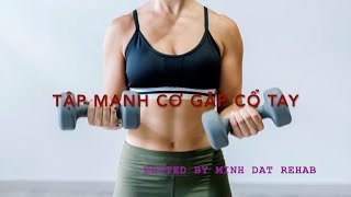 Ct38. Bài tập mạnh cơ gấp cổ tay