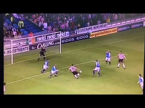 City 4 Sunderland 2 - 2000-01 - 4th goal