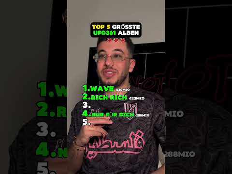 PLATZ 5. ist fast vergessen 🥹#ufo361 #ufo #361 #stayhigh #deutschrap #raptok #deutschrap