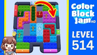 Solution du Niveau 514 de Color Block Jam