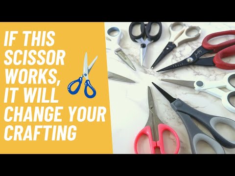 If this Scissor Works It Will Change Your Crafting | Best Detail Scissors