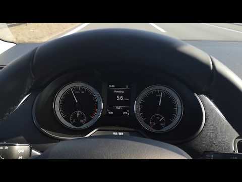 Škoda Octavia Style 1.6 TDI - consumption on 130 km'h