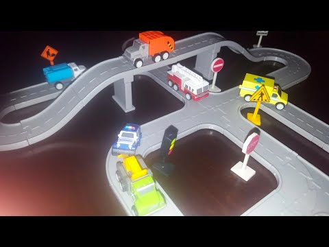 Driven by Battat Safe & Clean City Crew Micro Cars Playset Unboxing and Review