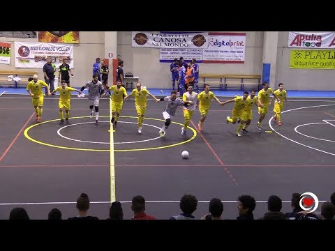 Apulia Food Canosa vs Volare Polignano - Serie B gir F stagione 2018/19