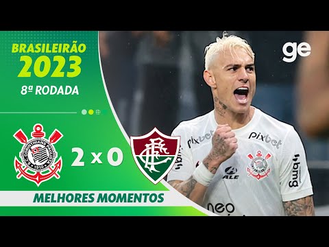 Gols e lances de Corinthians x Fluminense