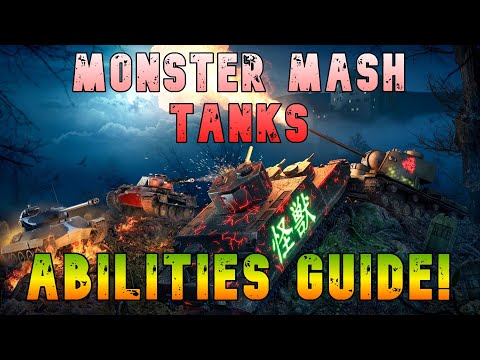 Monster Tanks Bestiary Awakened Abilities Guide! ll Wot Console - World of Tanks Modern Armor