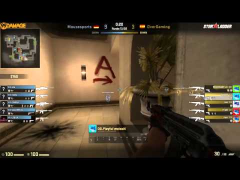 SLTV StarSeries X - Spieltag 2 mousesports vs. OverGaming (de_mirage)