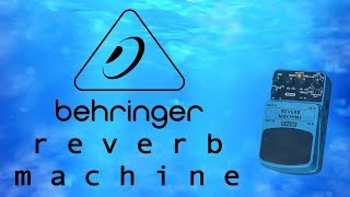 Video thumbnail for Behringer RV600 Reverb Machine Demo by Ryan Lutton