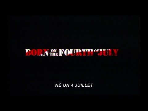 Né un 4 juillet (1989) - Bande annonce d'époque HD VOST