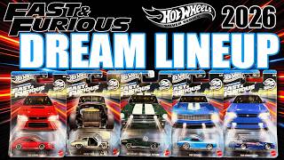 Unboxing Hot Wheels 2026 Fast & Furious DREAM LINEUP: AWESOME CARS!!