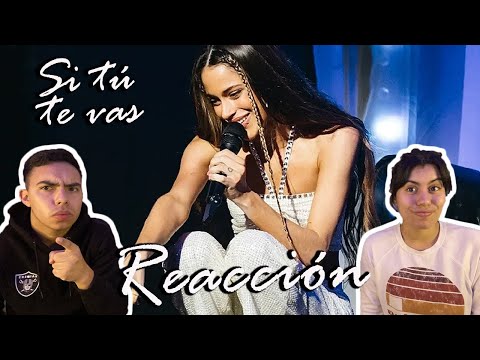 MEXICANOS REACCIONAN 🇲🇽🇦🇷II Si Tu Te Vas - Tini | Streaming Claro Sessions 2022