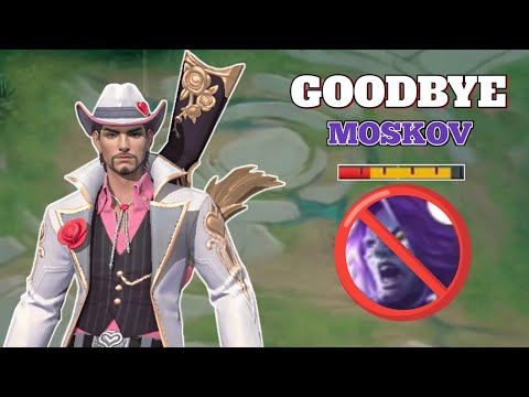 GOODBYE MOSKOV ! THIS IS CLINT ONE SHOT ONE KILL - Mobile Legends