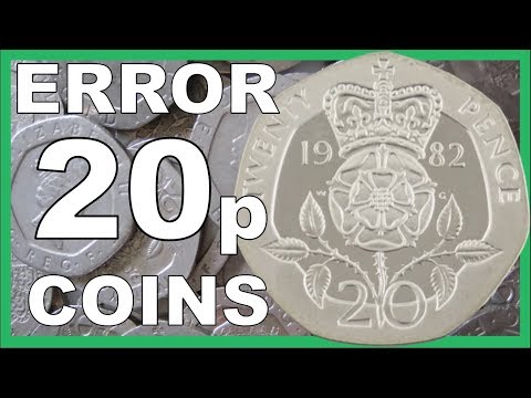 20p ERROR COINS TO LOOK FOR IN CIRCULATION WORTH ££££'s || 2018 VIDEO