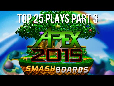 Top 25 Super Smash Bros Plays of Apex 2015 - (Part 3/5)