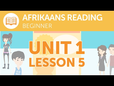 Afrikaans Reading for Beginners - An Afrikaans Offer You Can't Refuse!