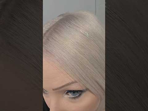 bleaching my roots - wella blondor and t16 #blonde #wellacolor #bleach #hairtransformation