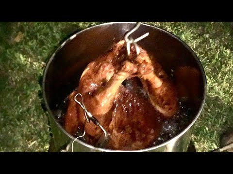 Fried Turkey w/ the ChefAlarm