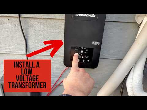 How to Install a Low Voltage Transformer- DIY Landscape Lighting Made EASY