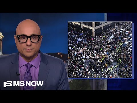 'Stand guard for your neighbor:' Velshi on ICE surge and rising protests