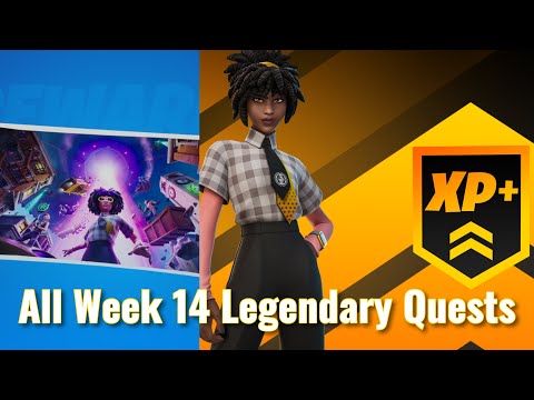 Fortnite All Week 14 Challenges Guide Legendary Quests