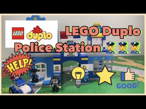 LEGO DUPLO City Police Station and Police Car (레고 듀플로 경찰서)
