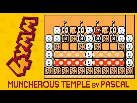 [4YMM] Muncherous Temple by Pascal - SUPER MARIO MAKER 2