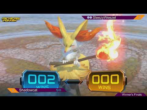 Shadowcat (Braixen) Vs. SleezyWeezel (Gengar) - Pokken at HSL - 7-27-18