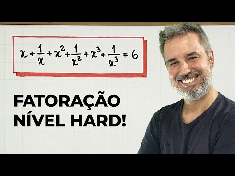 Usei FATORAÇÃO NÍVEL HARD para resolver essa equação! ?