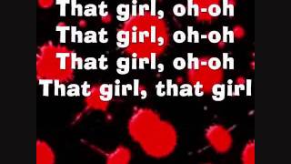 All Time Low - That Girl (With Lyrics)