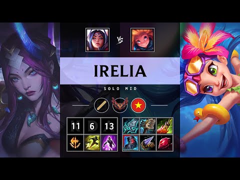 Irelia Mid vs Zoe - VN Grandmaster Patch 25.11