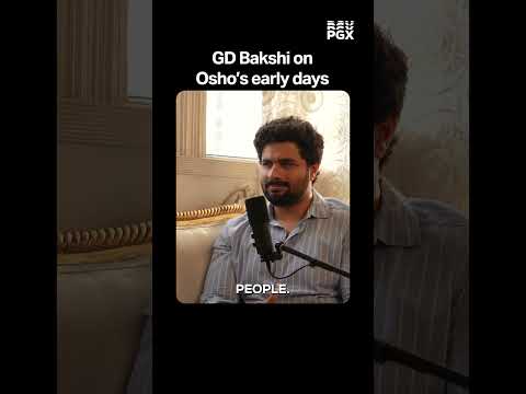 OSHO's Early Days in Jabalpur | Retd. Maj. Gen. G.D. Bakshi | PGX#91
