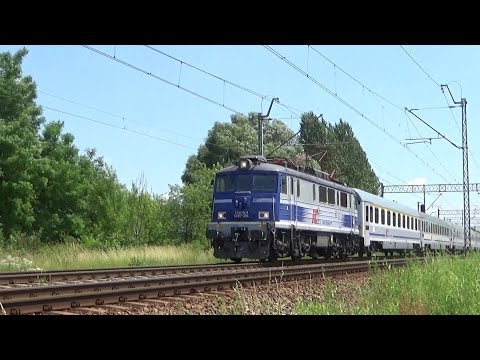 Wyjąca siódemka TV- EU07-304 z IC 3602 Kossak