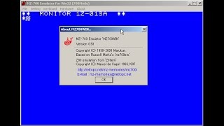 Sharp MZ-700 & MZ-1500 Emulator: mz700win