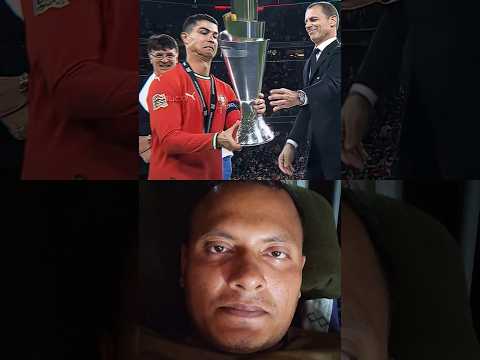 Ronaldo With Trophy Again.#football​ #shorts​ #ronaldo​ #portugal​ #trophy​ #spain​ #viralvideo​