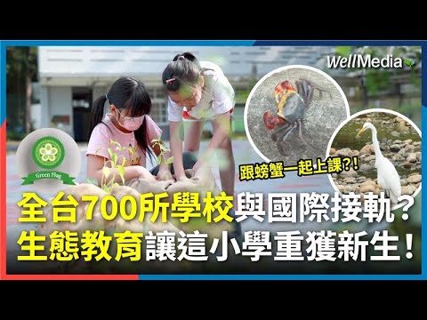 臺灣生態教育跟上國際？你想不到的生態課已實施多年！全台700多所學校是生態學校！跟螃蟹一起上課？上課抓蝴蝶、做落葉堆肥？【Well Talk】