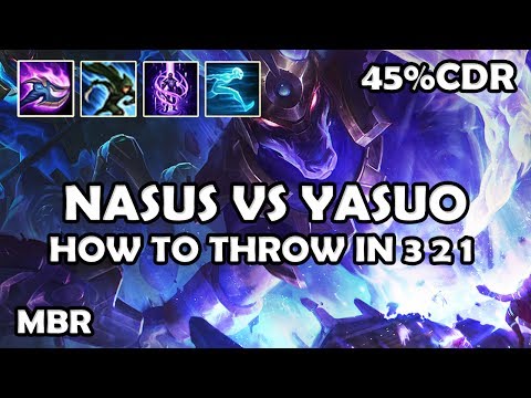 Worldbreaker Nasus Vs Yasuo | StormRaiders Charge 45% CDR | Season 7