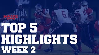 #MACCCFootball Week 2 HIghlights