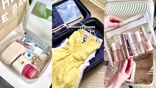 Travel Bag Packing Organizing TikTok Compilation