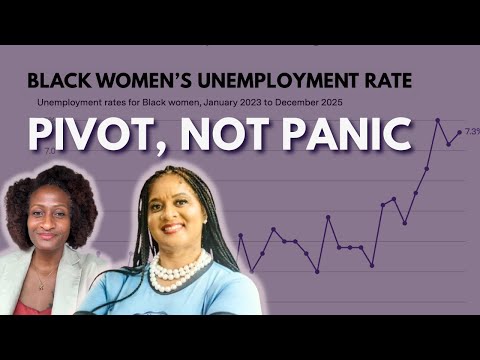 Black women's unemployment rate is soaring. How to PIVOT, not panic.
